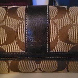3 gently used Coach wallets and wristlets